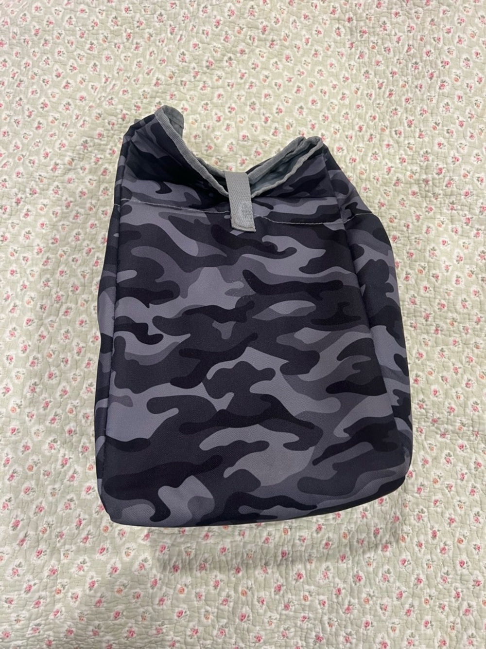 Manna Kadar Grey & Black Camo Sling Backpack